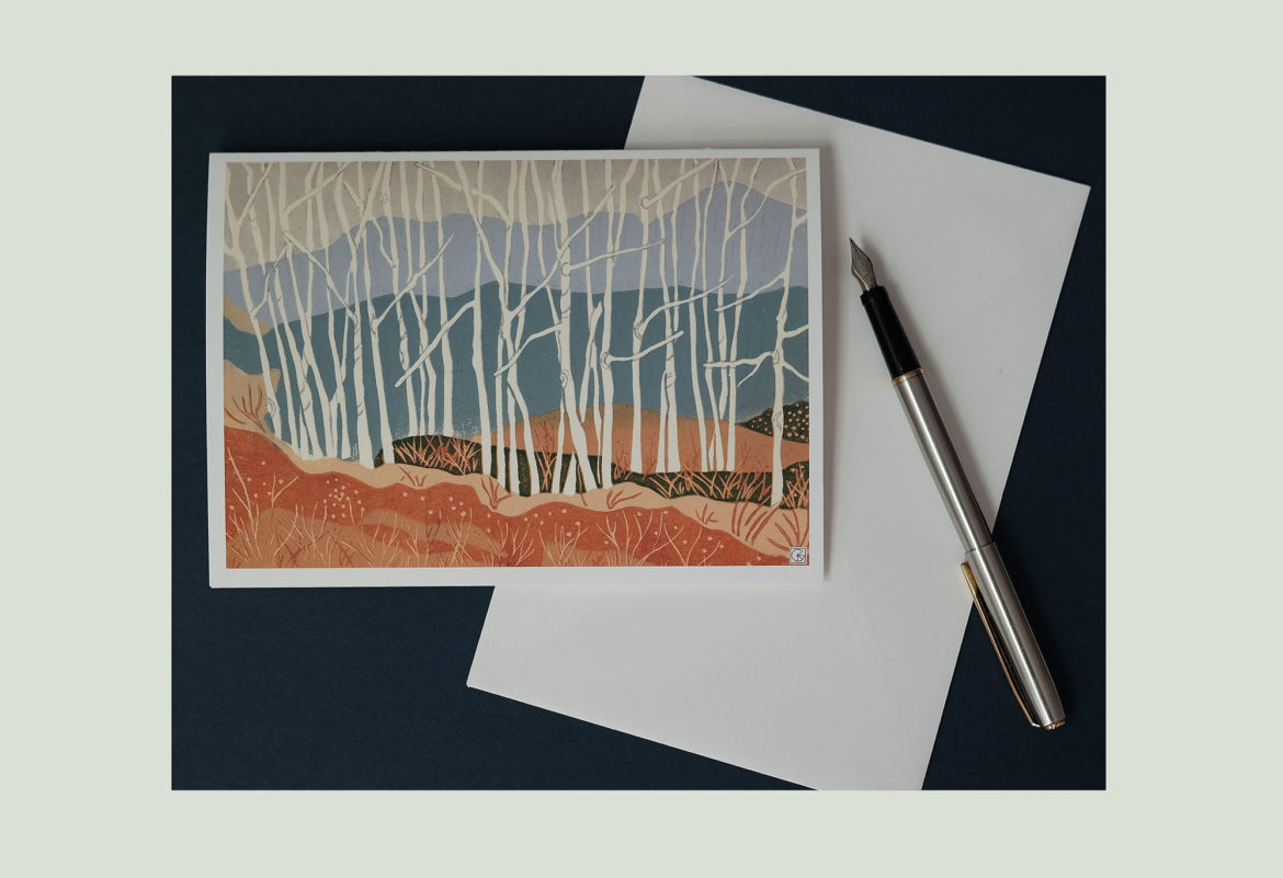 Fine Art Greeting Card by Blue Chisel Studio