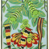 Original Fine Art Print for Kids - Three Little Caterpillars
