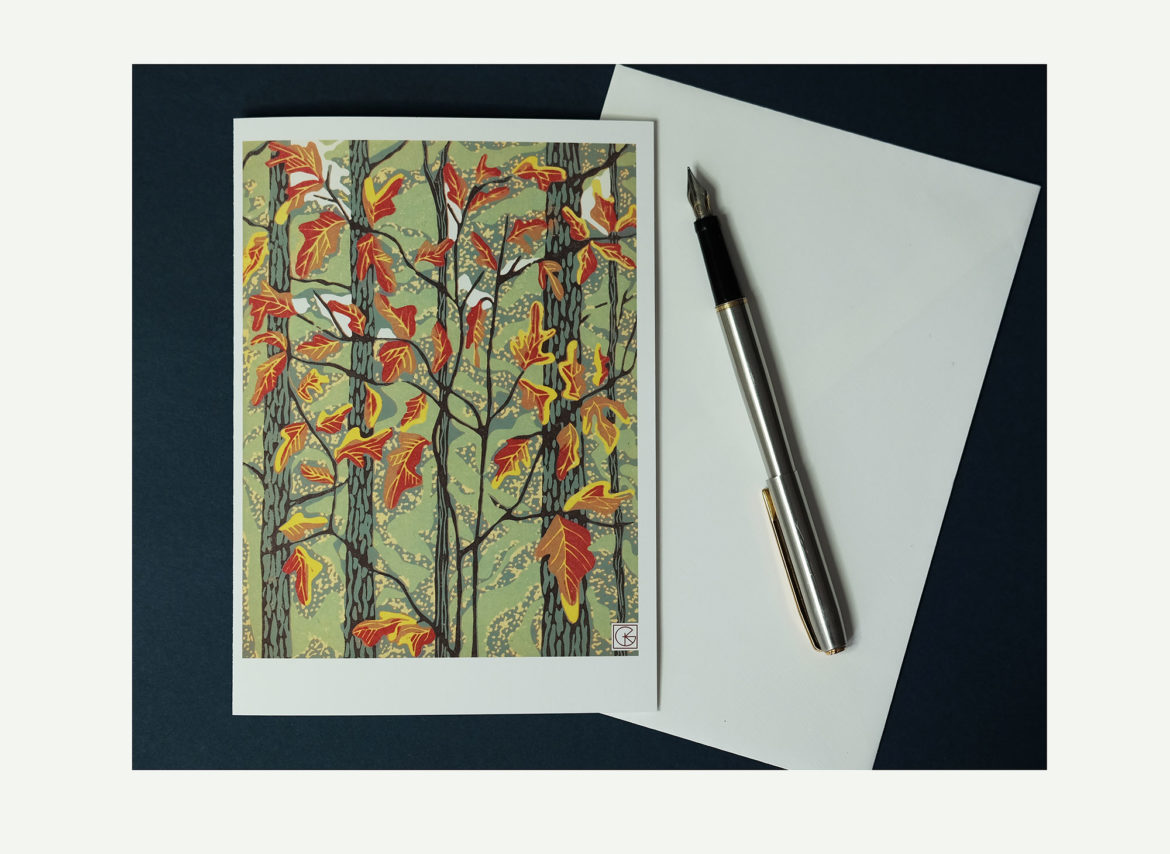 Fine Art Greeting Card by Blue Chisel Studio