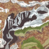 Original Fine Art Landscape - The Lair of the Ice Serpent