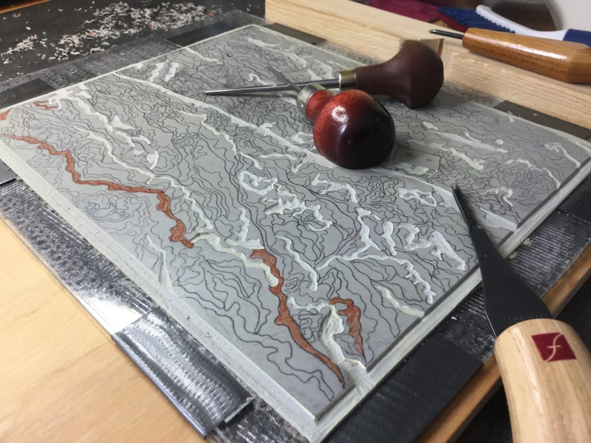 Relief Print Process . How Relief Prints Are Made • Blue Chisel Studio