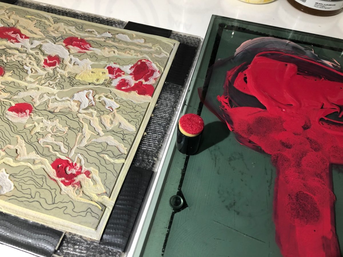 Relief Print Process . How Relief Prints Are Made • Blue Chisel Studio