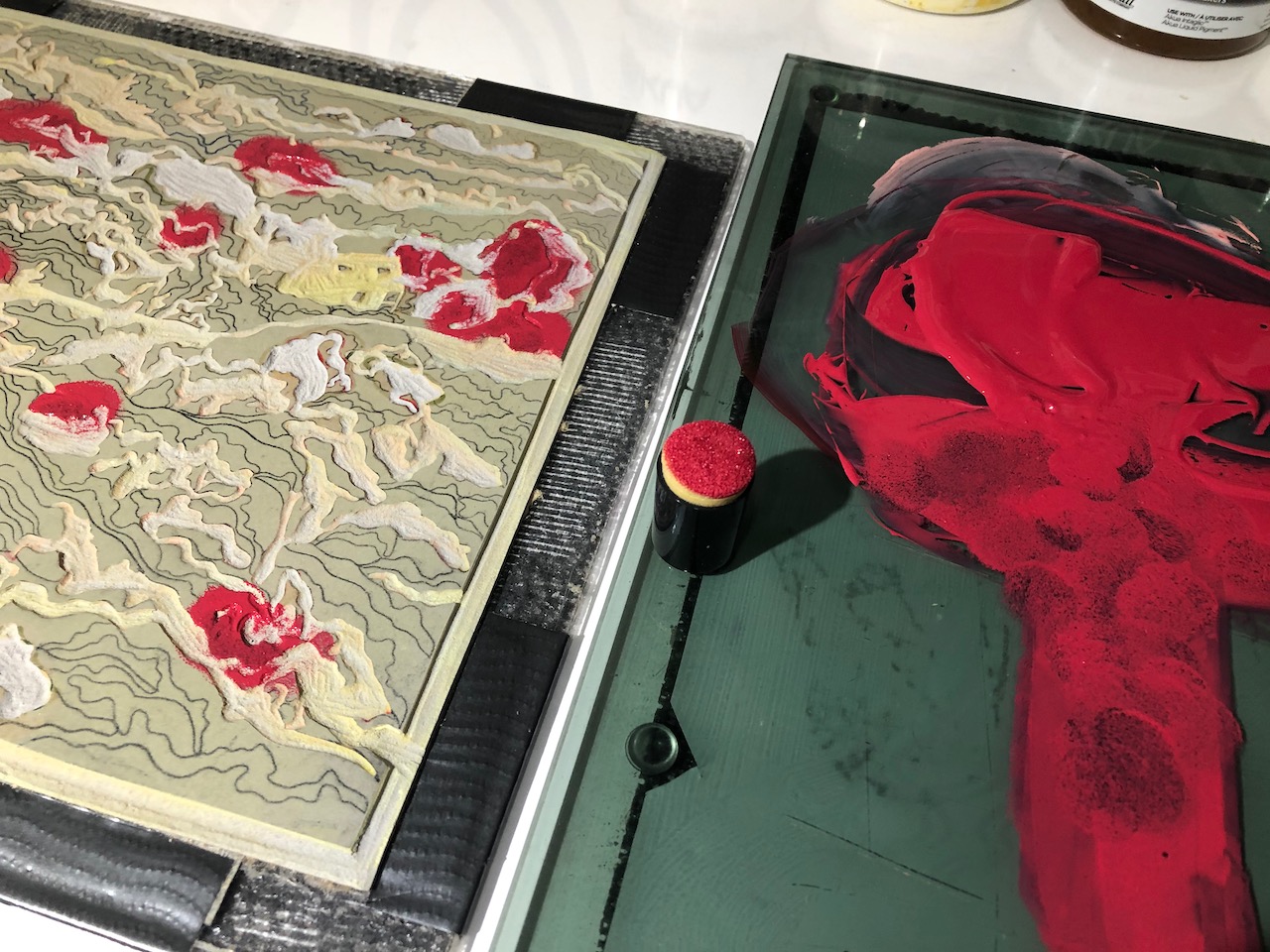 Relief Print Process . How Relief Prints Are Made • Blue Chisel Studio