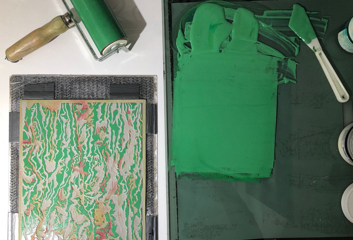 Relief Print Process . How Relief Prints Are Made • Blue Chisel Studio