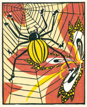 Original Fine Art Print for Kids - One Little Spider
